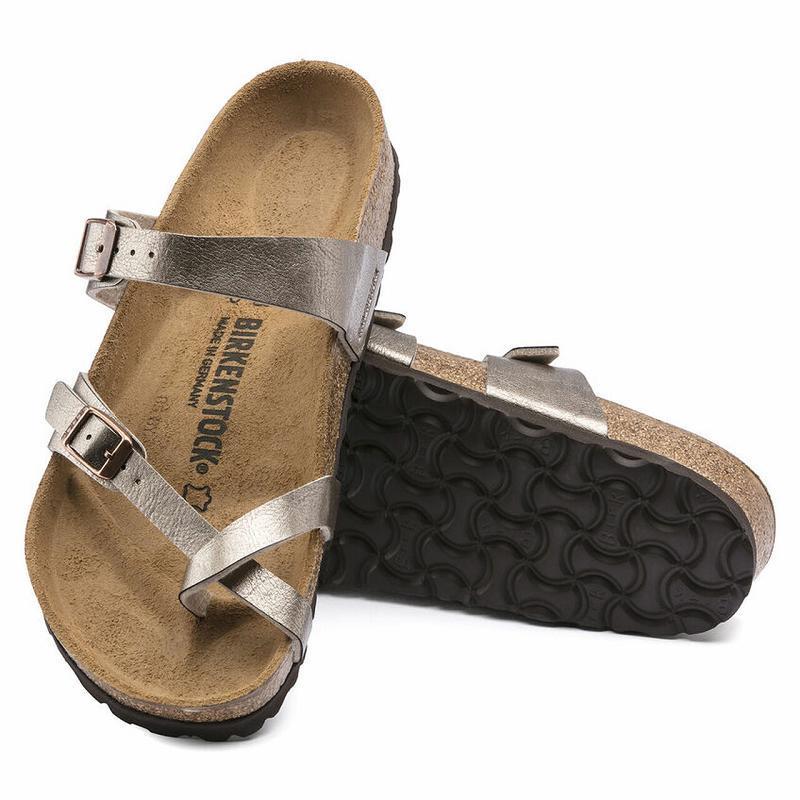 Mayari Birkenstock Graceful Birko-flor Damske Siva Hnede | SK 145BEX